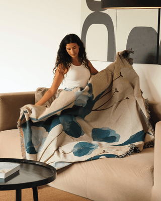 Eucalyptus Mint blanket