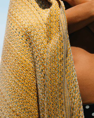 Organic Cotton Turkish Towel Sunbaked Ochre