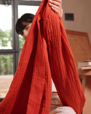 Terraverse Reversible Throw Golden Amber