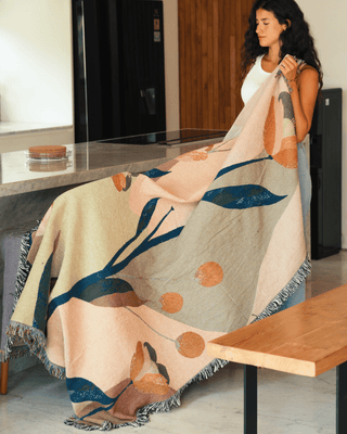 Blushwood Vine blanket