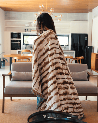 Drift Terracotta blanket