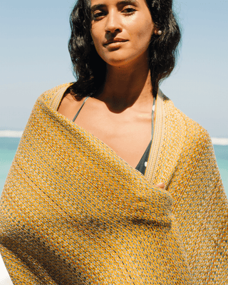 Organic Cotton Turkish Towel Sunbaked Ochre
