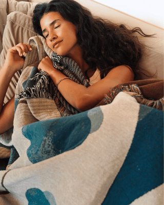 Eucalyptus Mint blanket