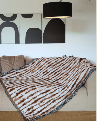 Drift Terracotta blanket