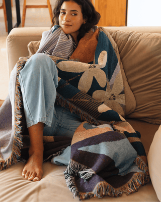 Lagoon Meadow blanket