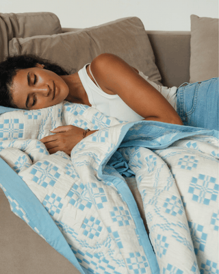 Terra Versatile Quilt Skywash