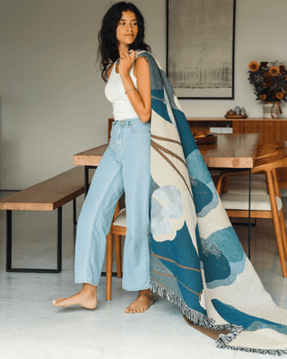 Eucalyptus Mint blanket