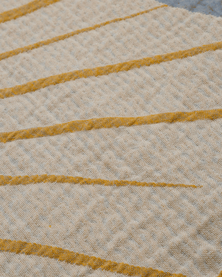 Organic Cotton Turkish Jacquard Towel - Golden Ray