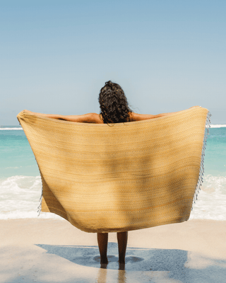 Organic Cotton Turkish Towel Sunbaked Ochre