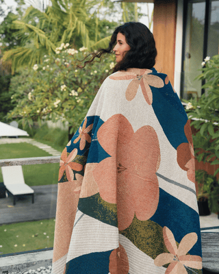 Peach Canopy blanket