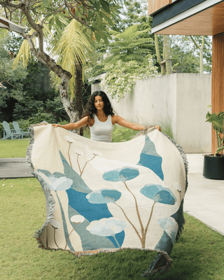 Eucalyptus Mint blanket