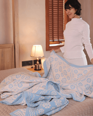 Terra Versatile Quilt Skywash