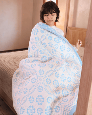 Terra Versatile Quilt Skywash