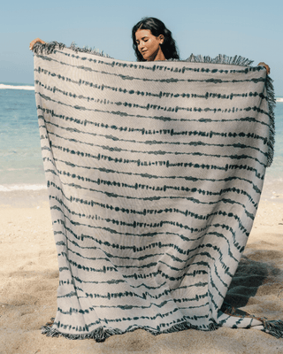 Sunset Orange blanket