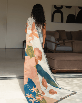 Peach Canopy blanket