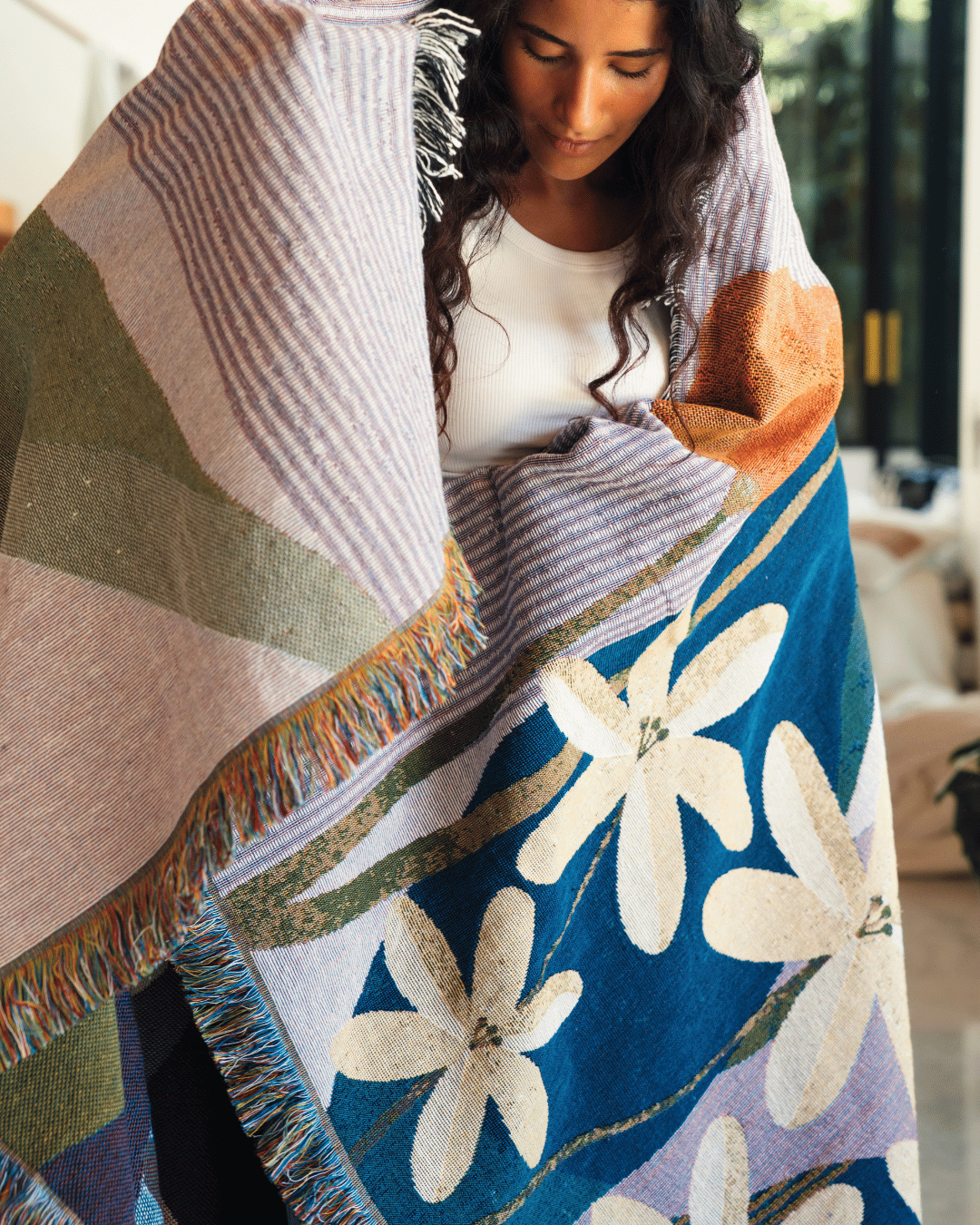 Lagoon Meadow blanket
