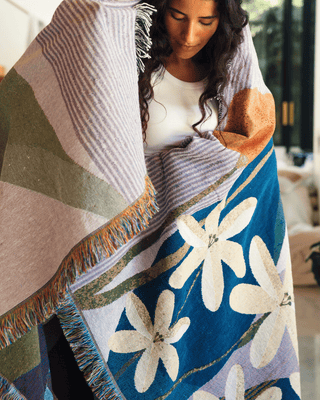Lagoon Meadow blanket
