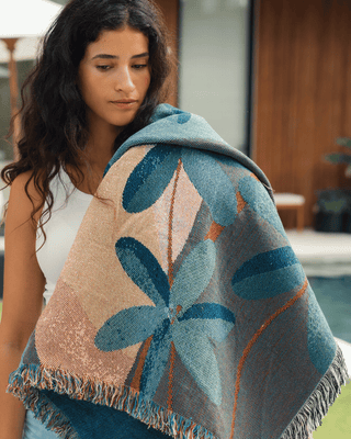 Peach Canopy blanket