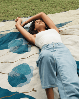 Eucalyptus Mint blanket