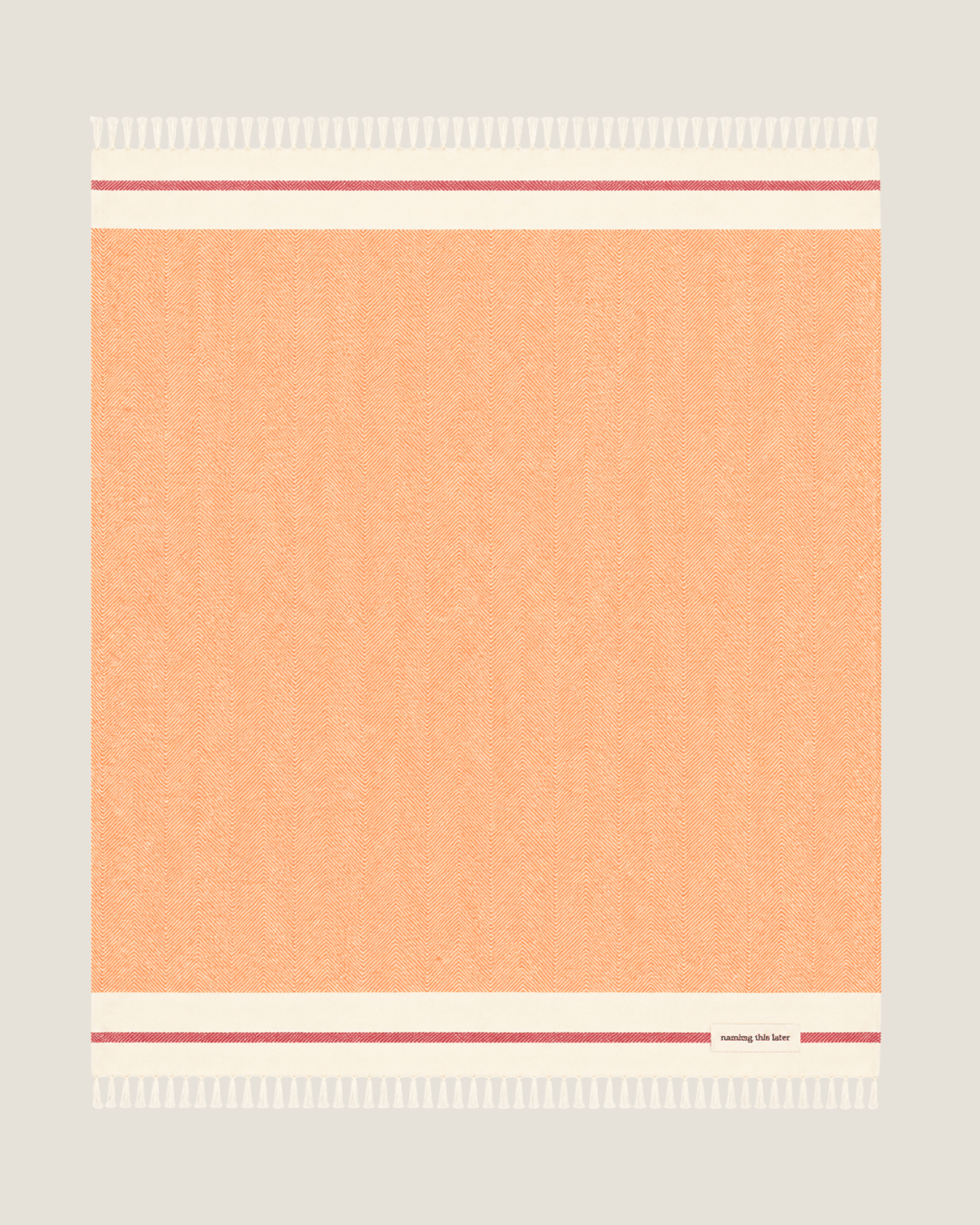 Airweave Herringbone Throw Golden Dune