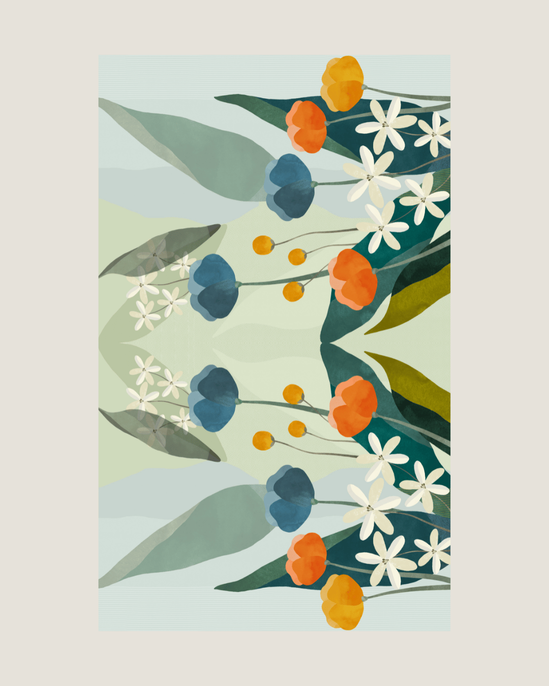 Lagoon Meadow Sarong