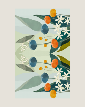 Lagoon Meadow Sarong