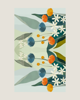 Lagoon Meadow Sarong