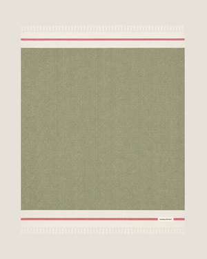 Airweave Herringbone Throw Sage Meadow