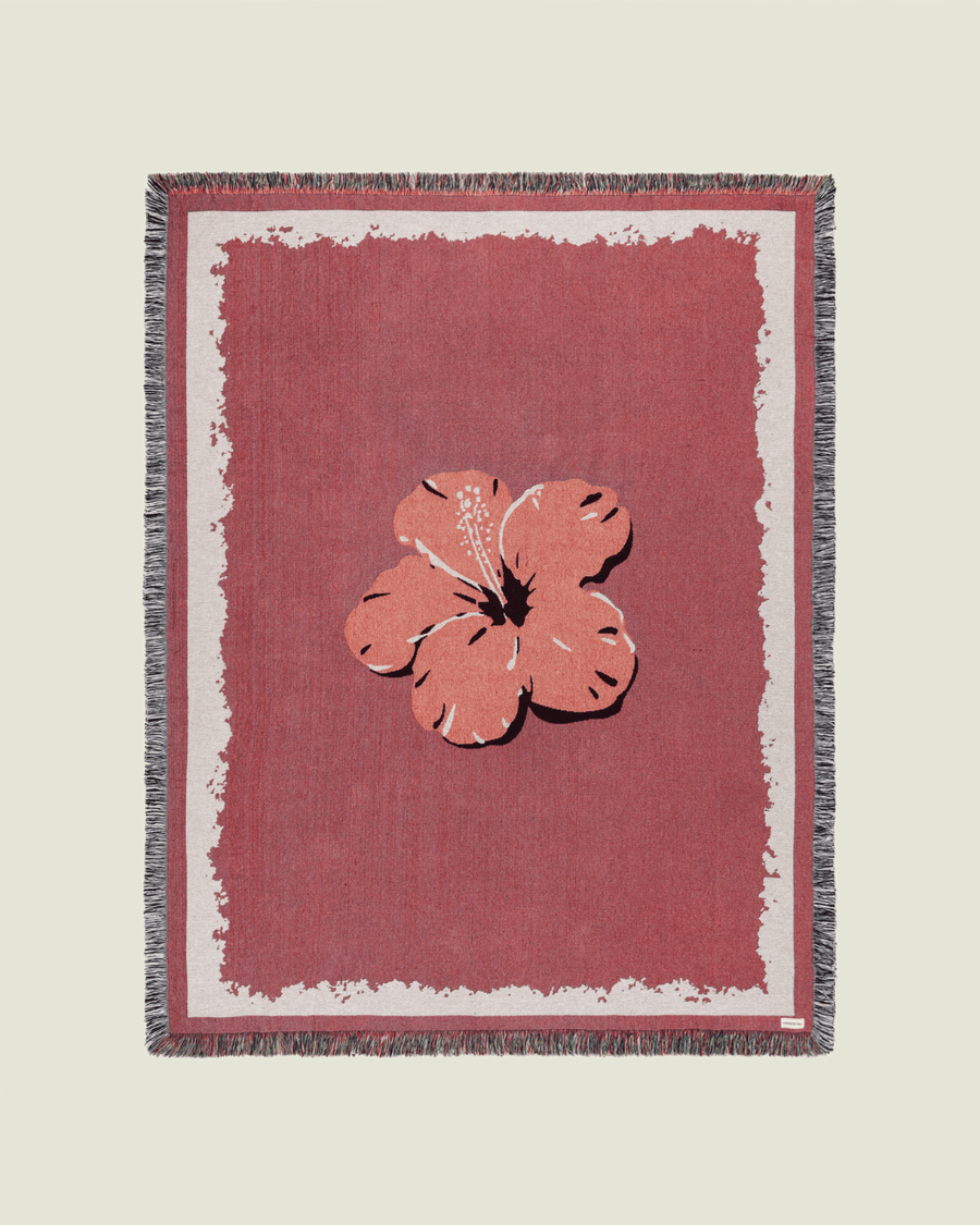Hibiscus Clay blanket