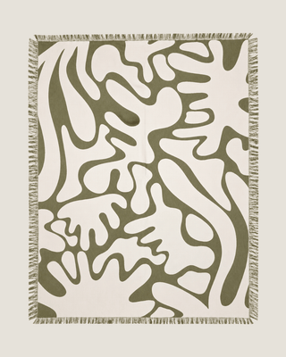 Whisperwind Bamboo Cotton Throw Wildform Jade