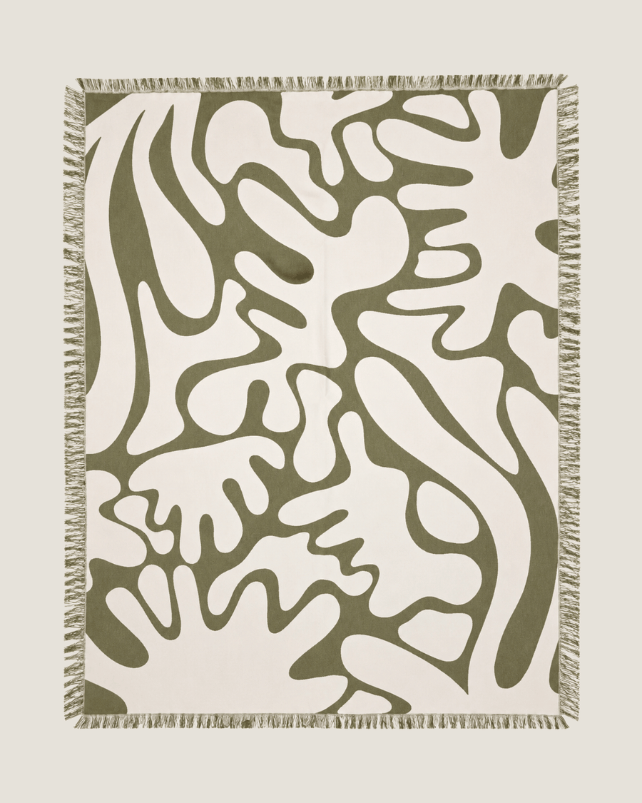 Whisperwind Bamboo Cotton Throw Wildform Jade
