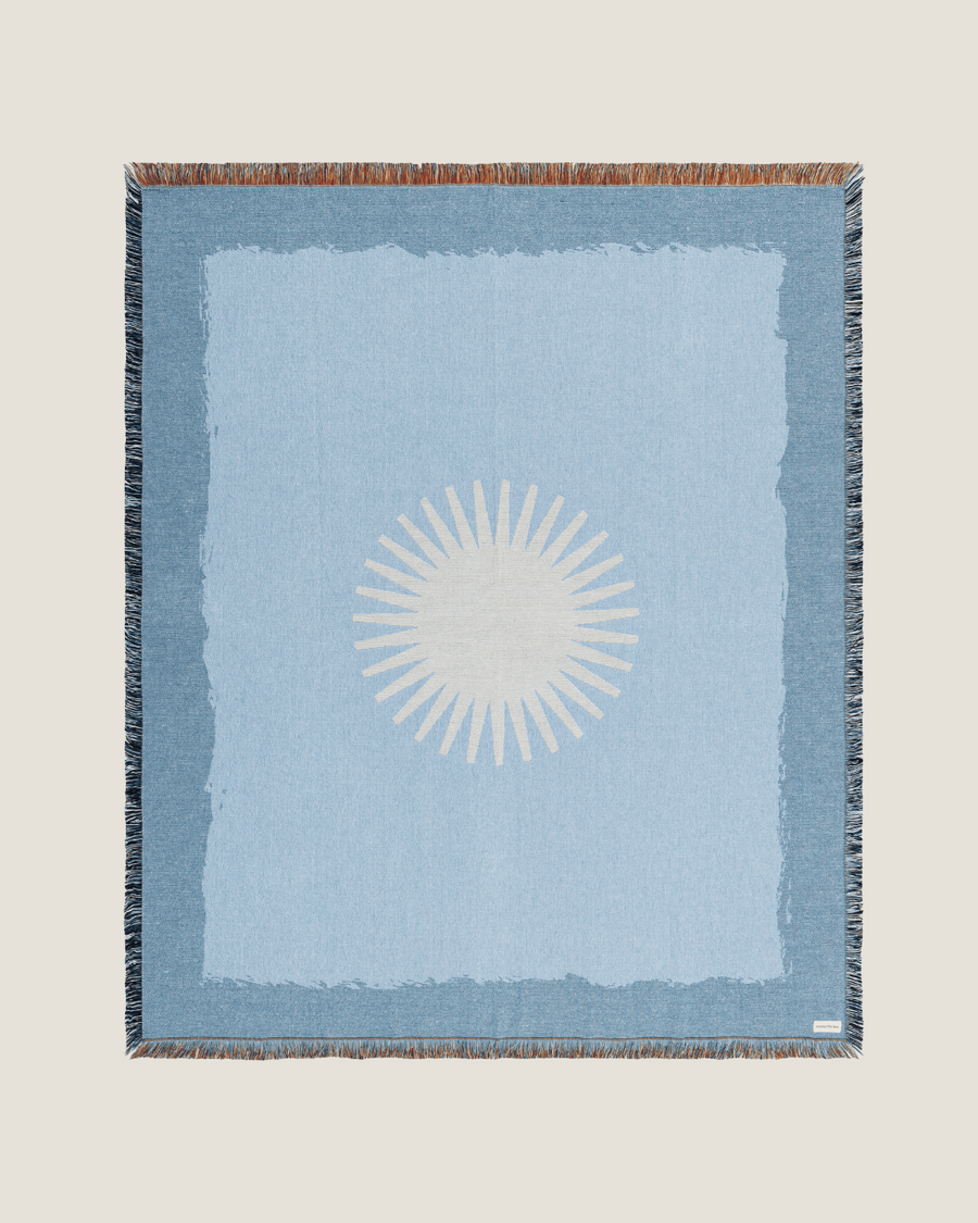 Dawn Sapphire blanket