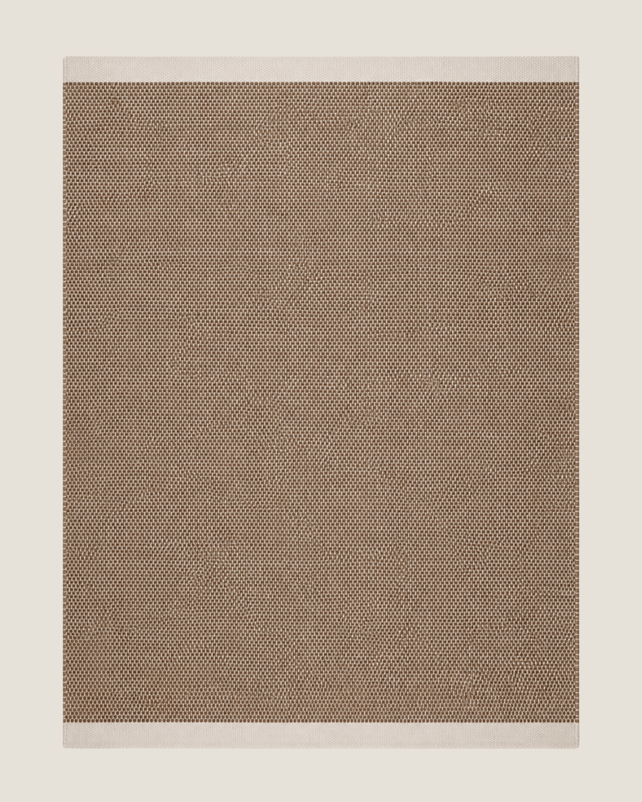 Dmitry Textured Wool Rug — Handwoven in India