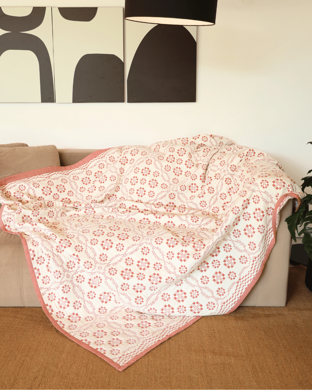 Terra Versatile Quilt Clay Rose