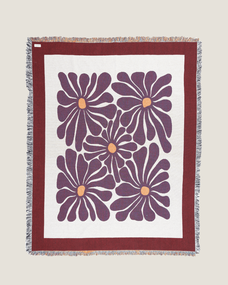 Wild Bloom Blanket – Clay Berry