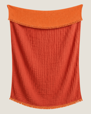 Terraverse Reversible Throw Golden Amber
