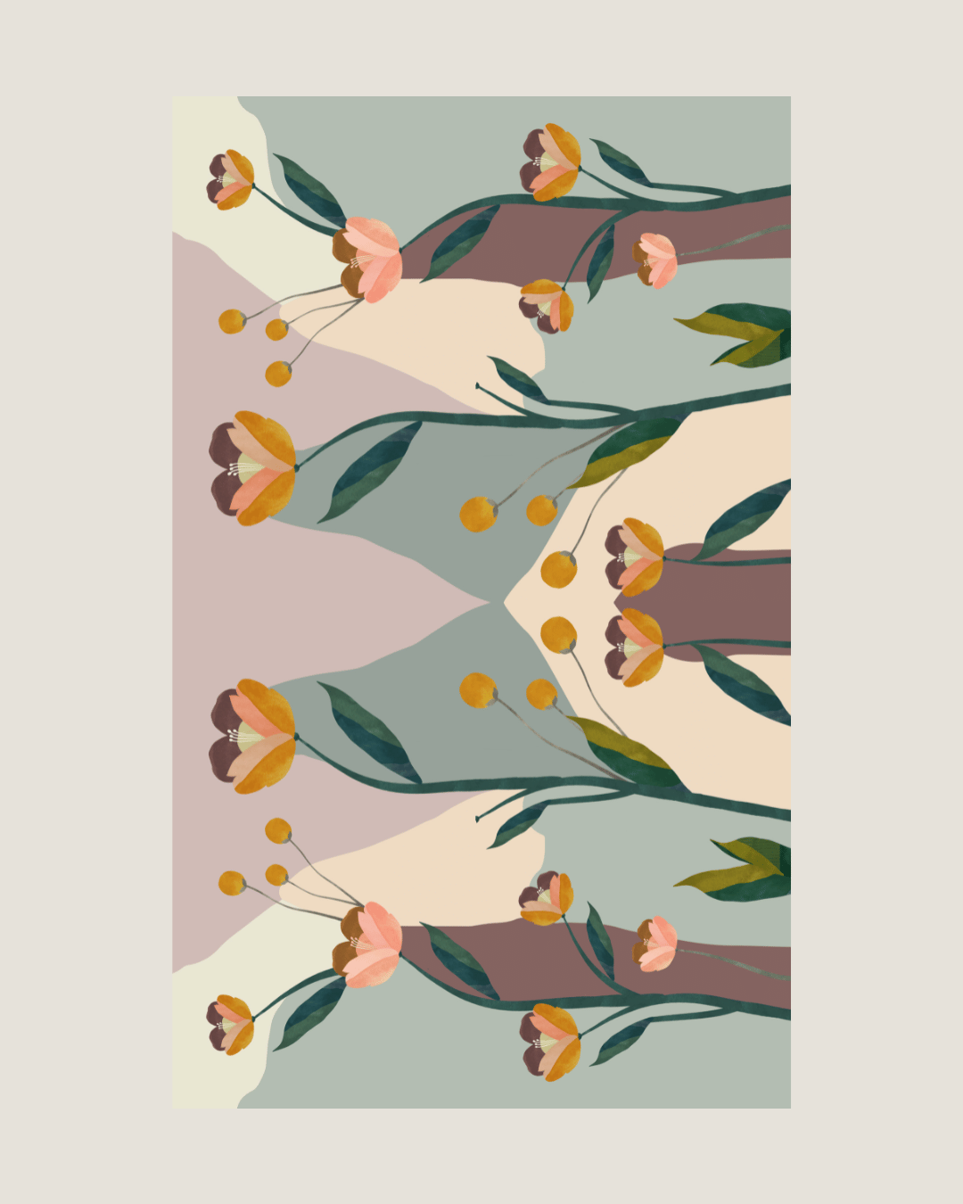Blushwood Vine Sarong