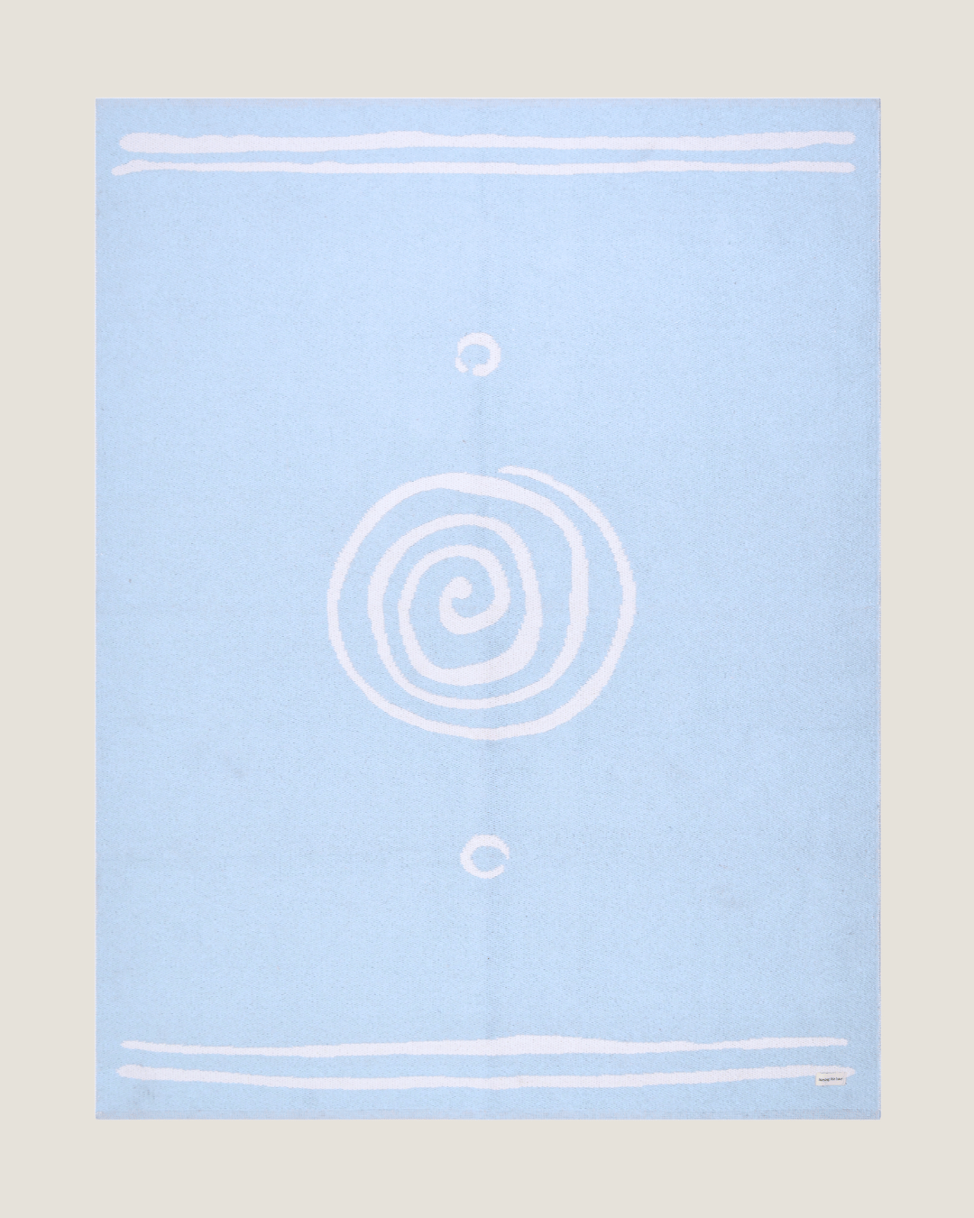 Earthen 100% Organic Cotton Rug - Earth Blue — Earth Blue
