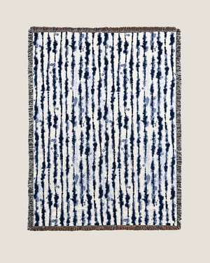 Drift Indigo blanket