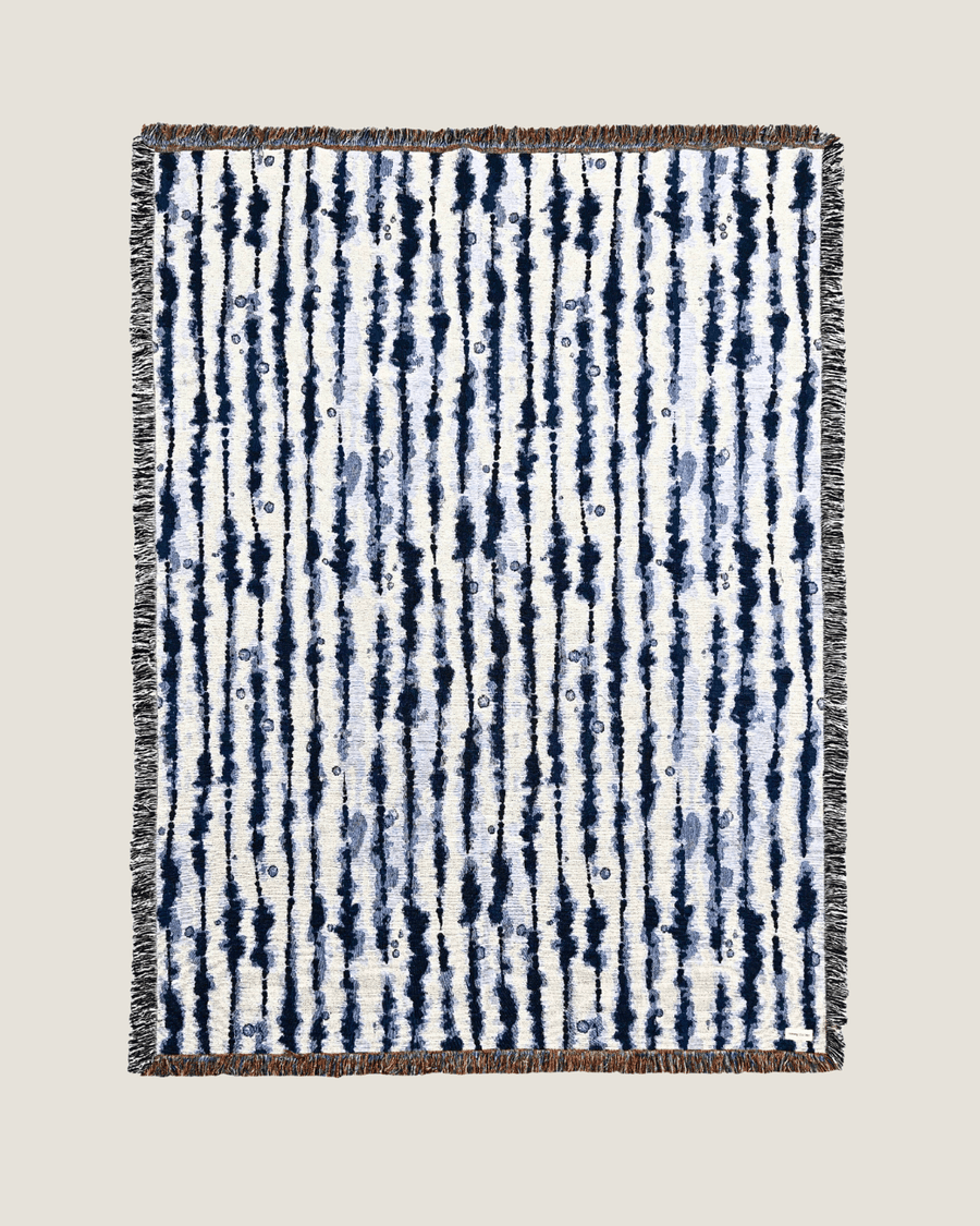 Drift Indigo blanket