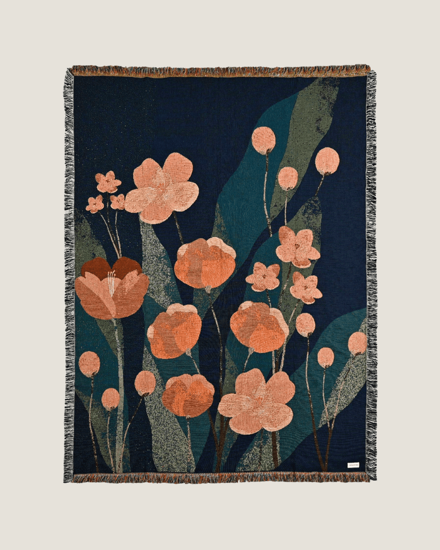 Midnight Garden blanket