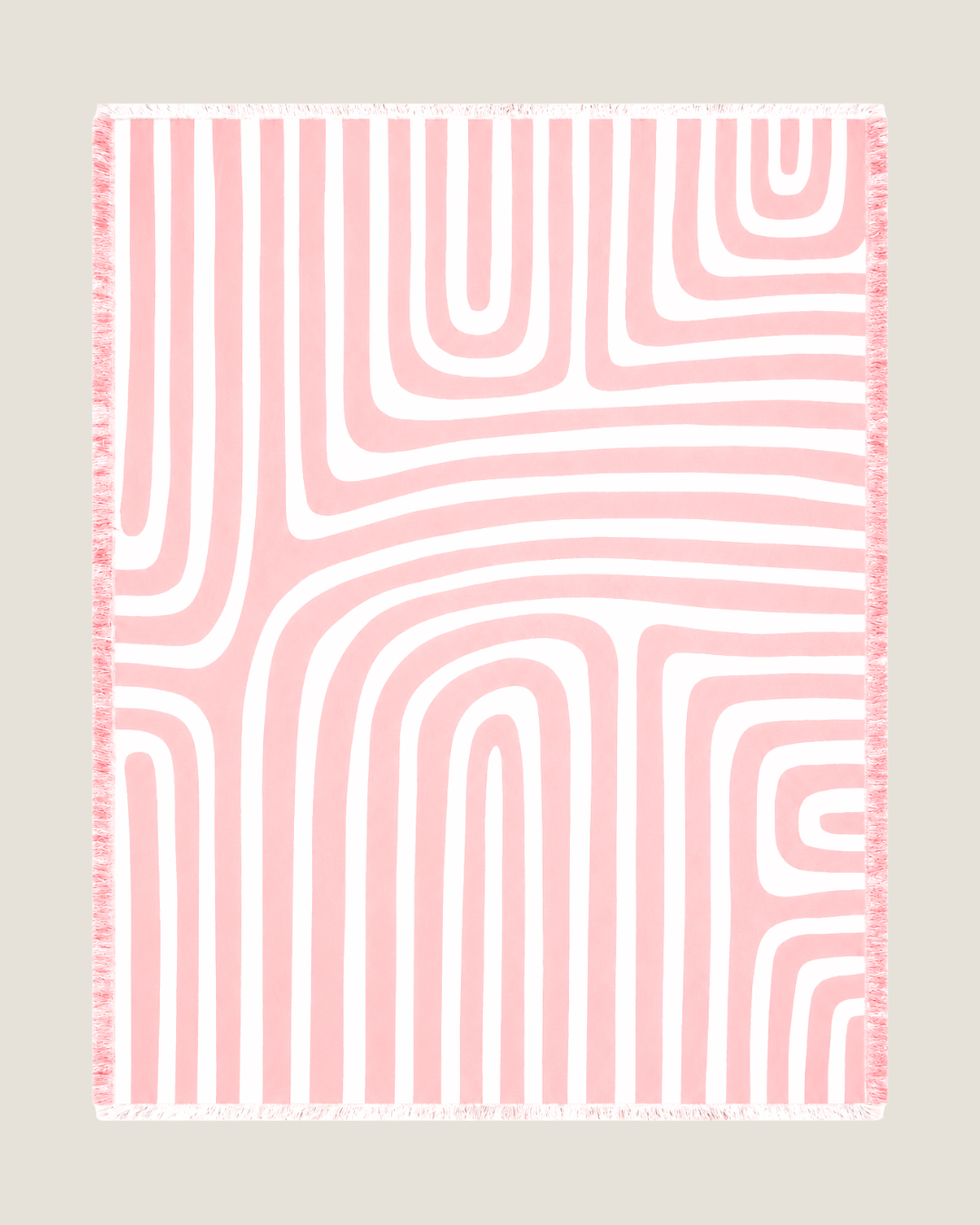 Whisperwind Bamboo Cotton Throw Contour Blush