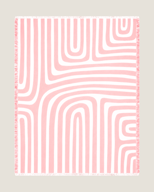 Whisperwind Bamboo Cotton Throw Contour Blush