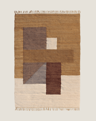 Clamart Recycled Cotton Rug — Handwoven in India