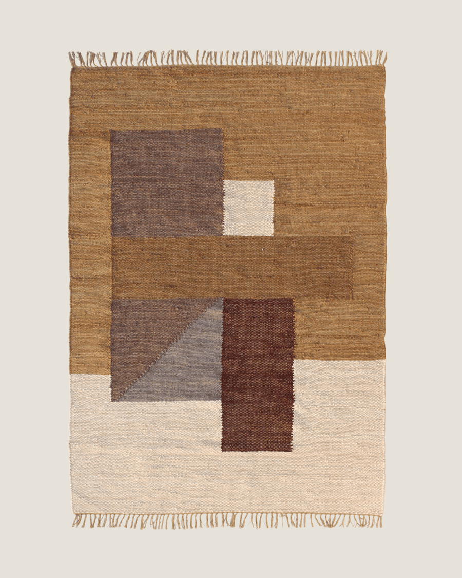 Clamart Recycled Cotton Rug — Handwoven in India
