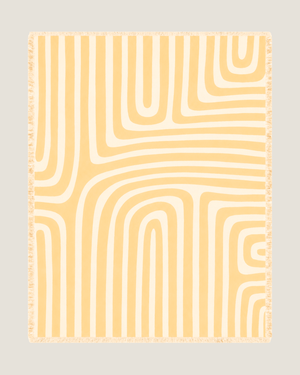 Whisperwind Bamboo Cotton Throw Contour Desert