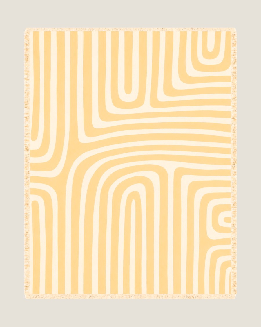 Whisperwind Bamboo Cotton Throw Contour Desert