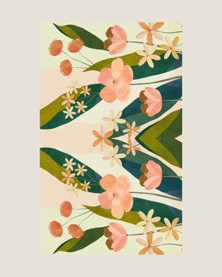 Peach Canopy Sarong