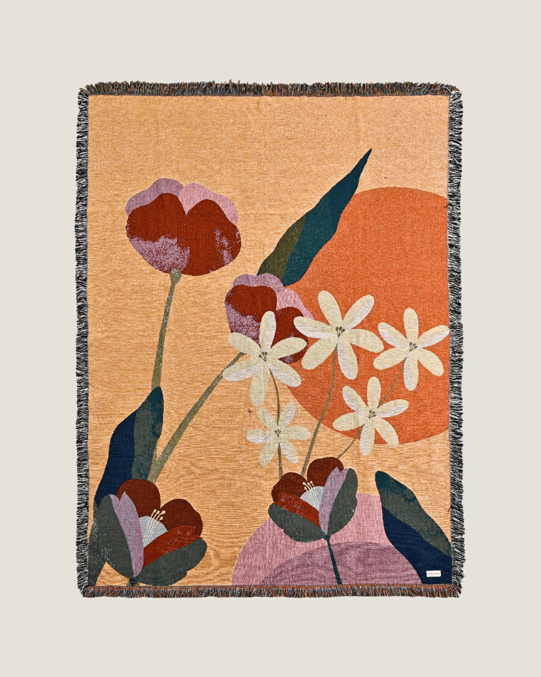Golden Bloom blanket