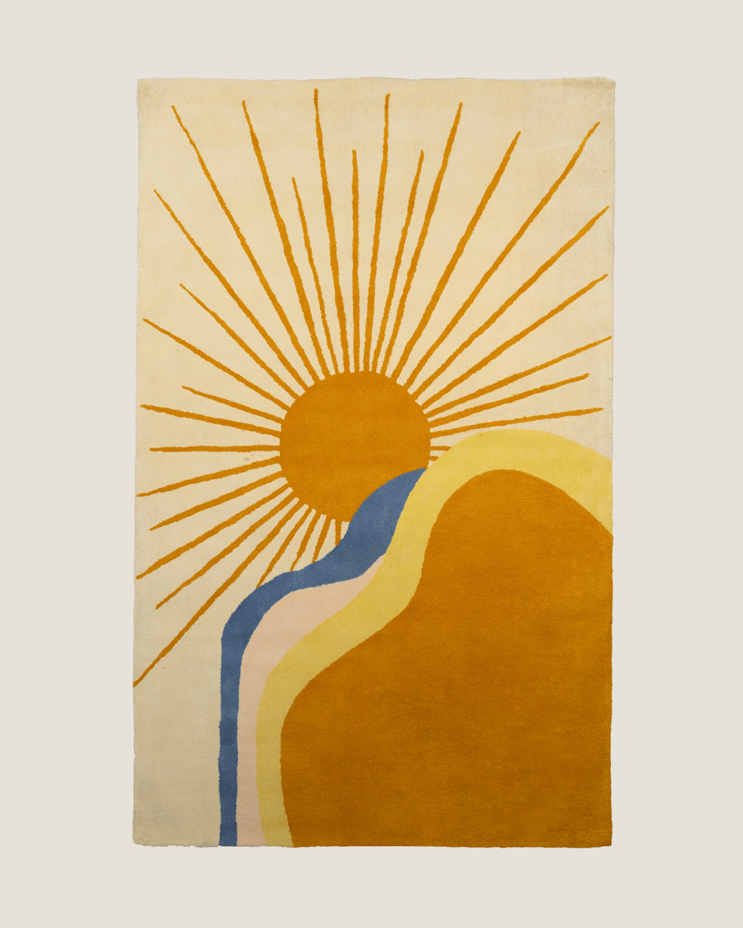 Solara Tufted Rug – Daybreak Horizon